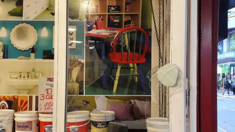 Festejos violentos de hinchas de San Martín de Tucumán