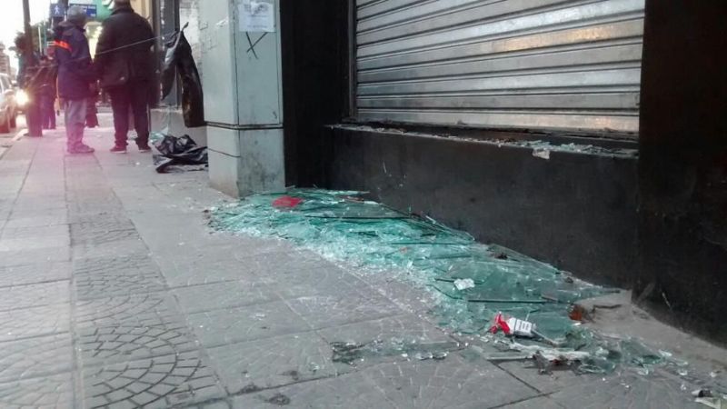 Festejos violentos de hinchas de San Martín de Tucumán