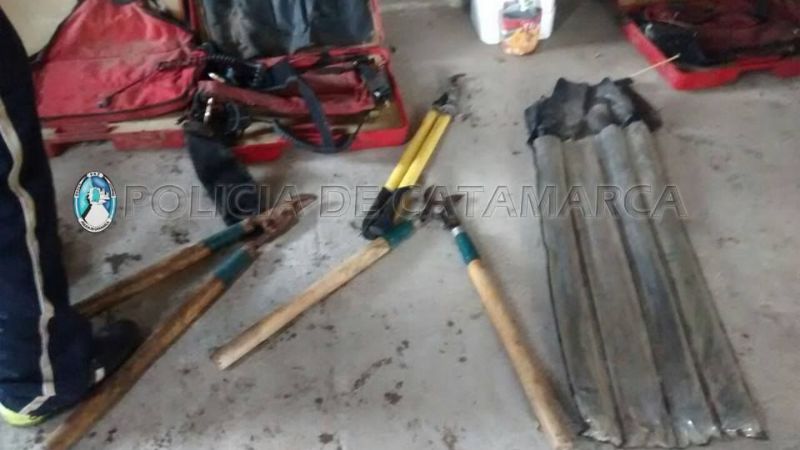 Desbaratan banda que robaba en viviendas y en fincas