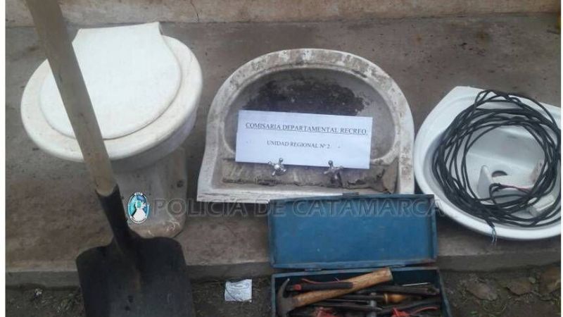 Recreo: la policía recuperó elementos vinculados a ilícitos