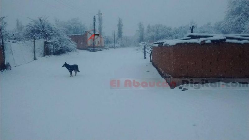 Suspenden las clases en Fiambalá por las nevadas
