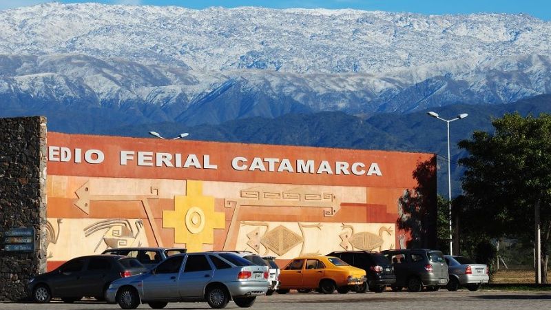 El “regalo” de la nieve entre los “mil tonos de verdes”