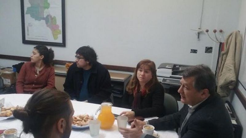 Funcionarios del SEDRONAR en Catamarca