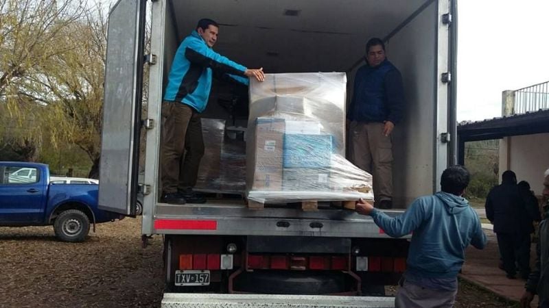 Aulas Digitales Móviles en La Paz y Ancasti