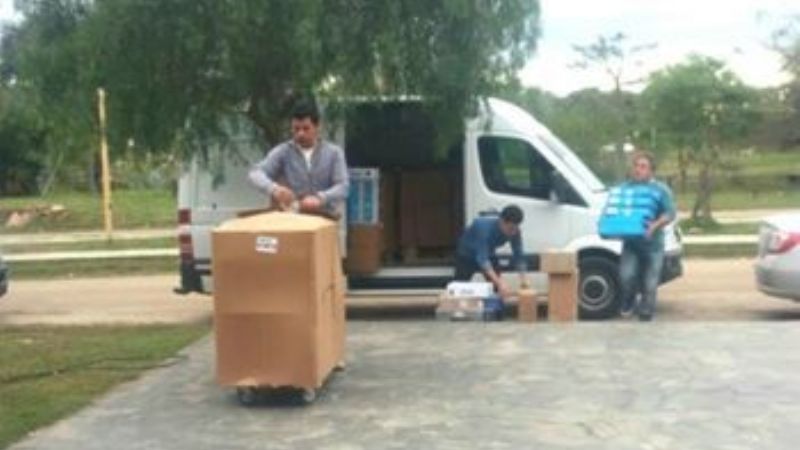 Aulas Digitales Móviles en La Paz y Ancasti