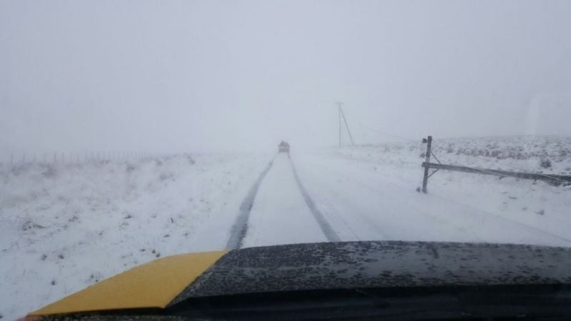 Destrucción total del tendido eléctrico en Ancasti