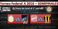 SEMIFINALES: Aconquija vs. Juventud Antoniana y San Martín vs. Libertad de Sunchales.