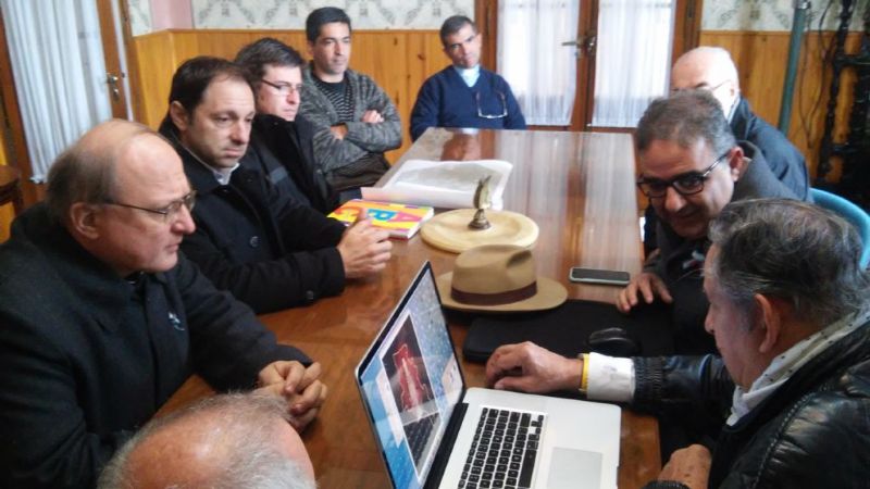 Donan una obra de arte de la Virgen del Valle