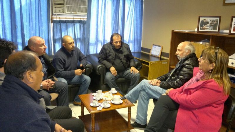 Diputados del FPV reciben a concejales de La Paz