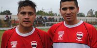 GOLEADORES. Rafael Rodríguez y Walter Luján del CAI.