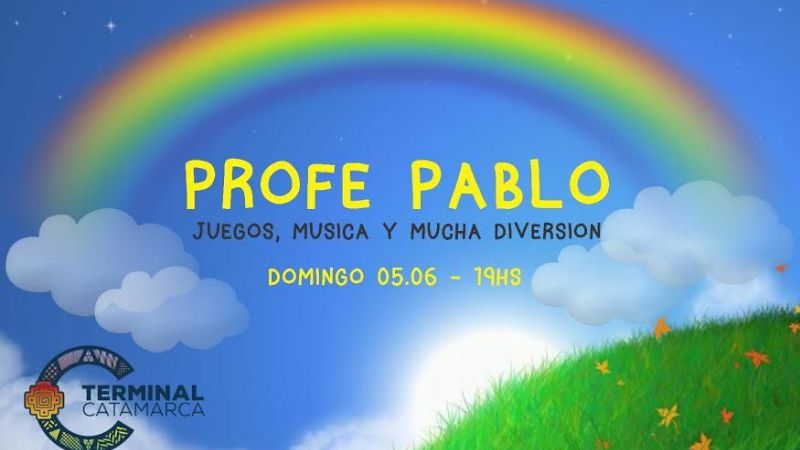 ¡Hola chicos…!, la propuesta del Profe Pablo en la Terminal