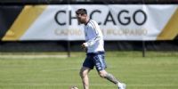 ARGENTINA ya está en Chicago y Messi entrenó normalmente.