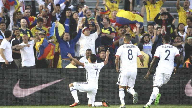 Colombia venció a Paraguay y Estados Unidos a Costa Rica