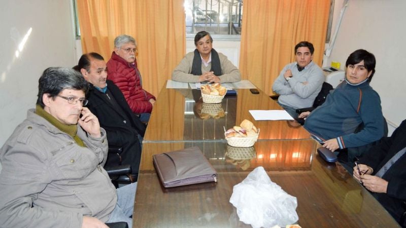 El senador Seco con intendentes