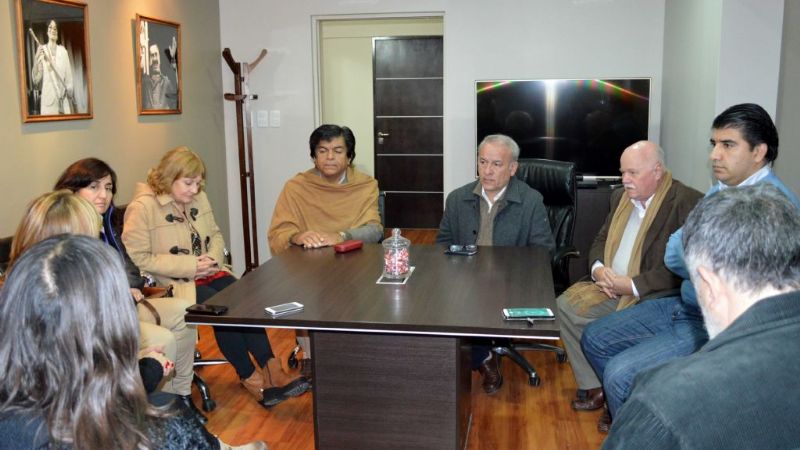 Senadores recibieron a profesionales en Trabajo Social