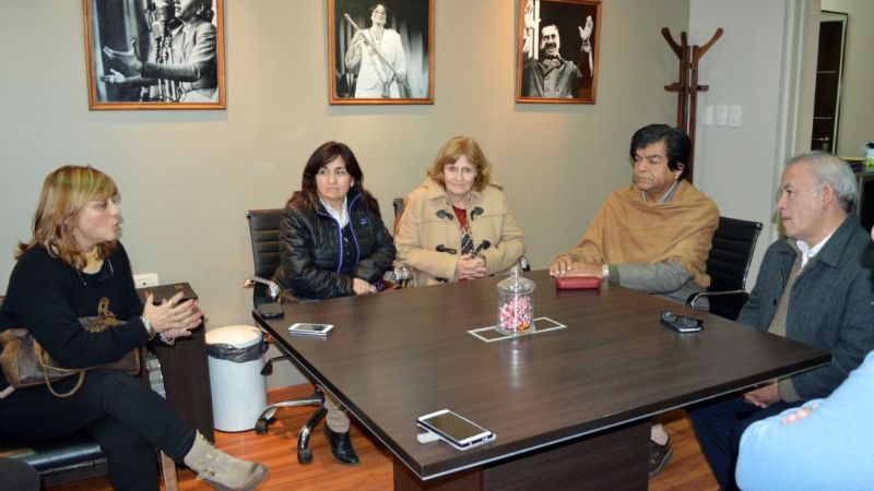 Senadores recibieron a profesionales en Trabajo Social