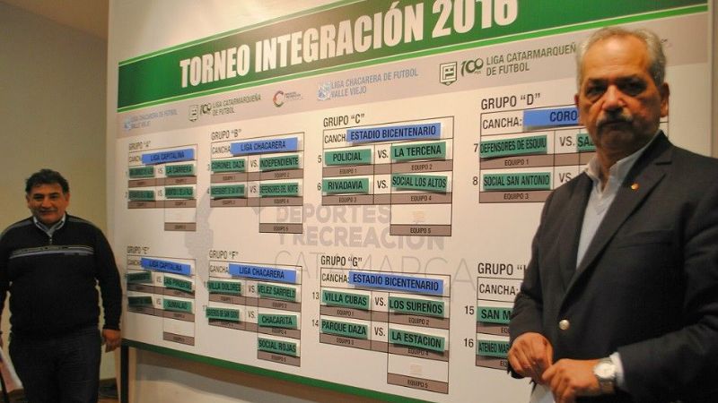 El torneo “Integración” por la “Copa Centenario" tiene fixture inicial