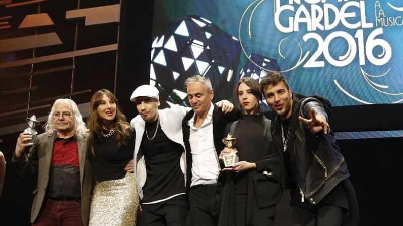 El premio “Gardel de Oro” de la música fue para Spinetta