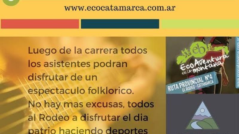 Desafío de Aventura “El Bastidor”, con convocatoria nacional