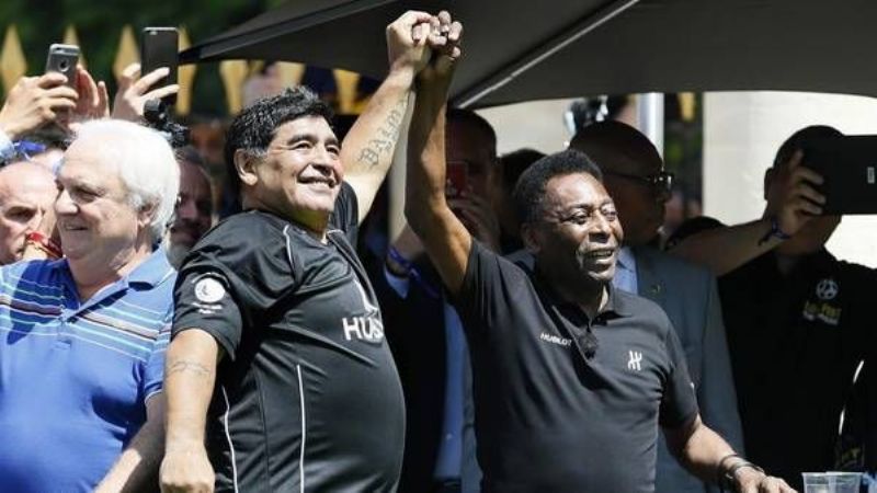 “Messi no tiene personalidad para ser líder” comentó Maradona a Pelé