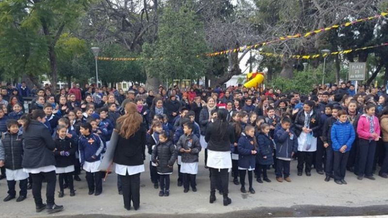 El Obispo presidió el cierre del Mes del Sagrado Corazón de Jesús en Chumbicha