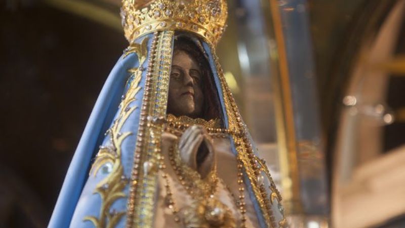 La imagen de la Virgen del Valle partió a Salta