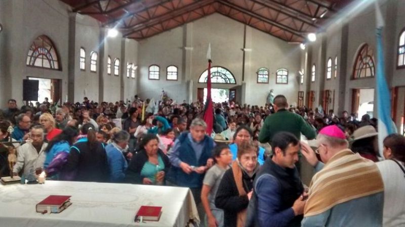 Visita histórica de la Virgen del Valle a  pueblos de Salta