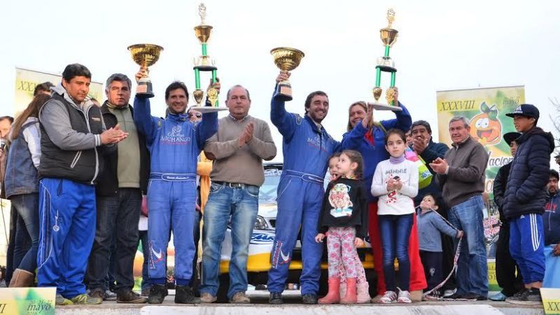 Sampayo ganó de punta a punta el Rally de Chumbicha