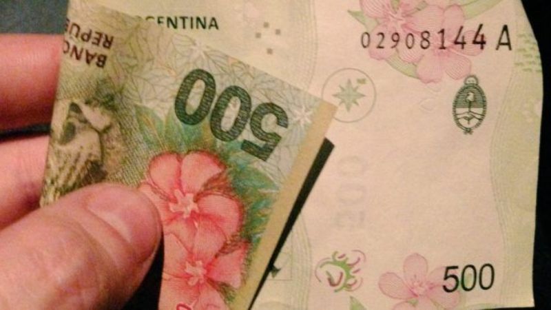 Polémica por el billete ¿al revés?, el BCRA dice que ¿mira vertical?