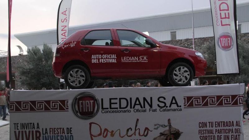 Con las entradas al Festival del Poncho 2016 se sorteará un 0 km