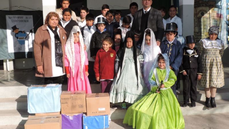 Acción solidaria del Servicio Penitenciario para la escuela de San Gerónimo