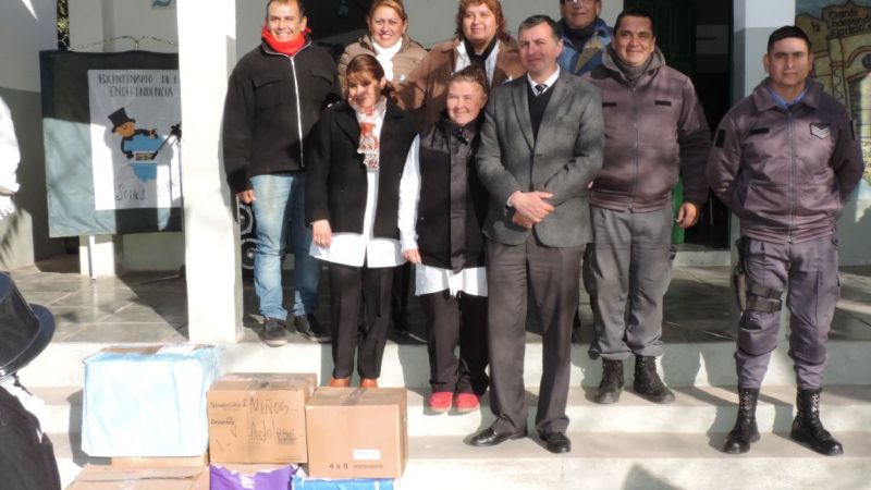 Acción solidaria del Servicio Penitenciario para la escuela de San Gerónimo