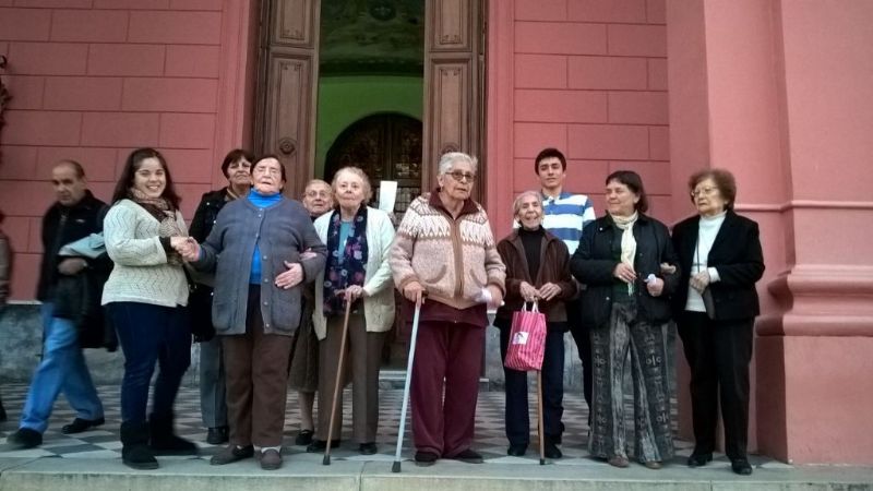Abuelas peregrinaron hasta el Santuario Mariano en el Año Jubilar de la Misericordia
