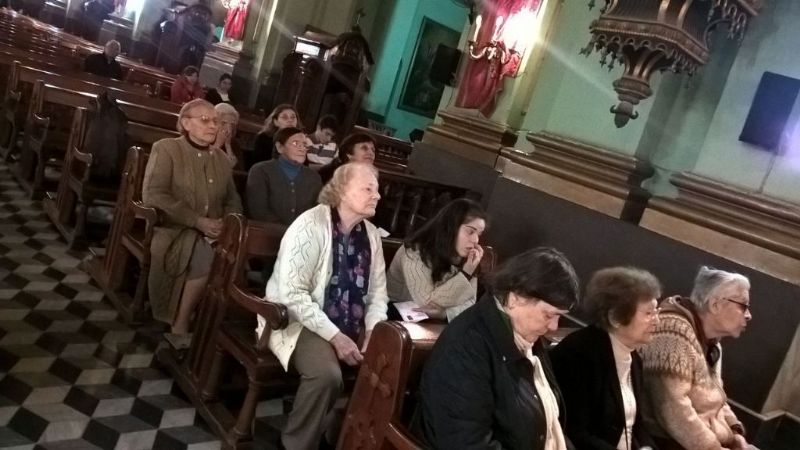 Abuelas peregrinaron hasta el Santuario Mariano en el Año Jubilar de la Misericordia