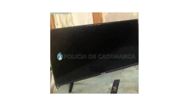 Secuestran un Tv Led en Tinogasta