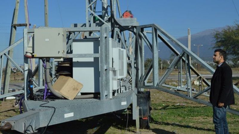 Garantizan las comunicaciones por celulares en el Poncho