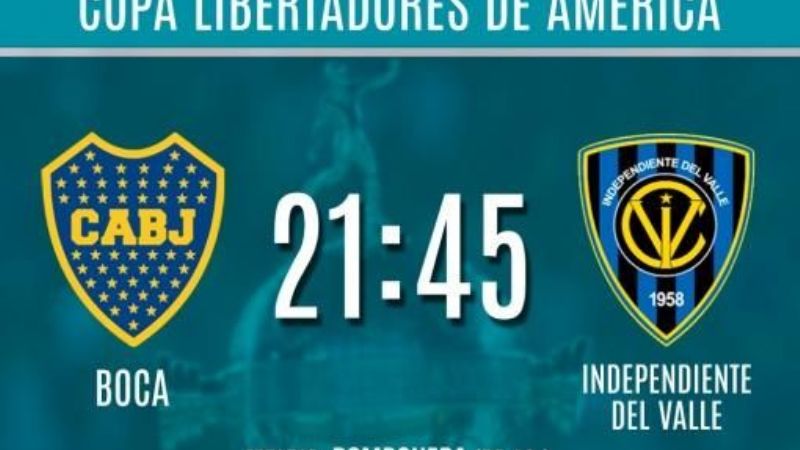 Boca busca el pase a la final de la Copa Libertadores de América