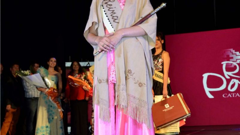 Rocío Rosales es la nueva soberana de la Fiesta Nacional del Poncho