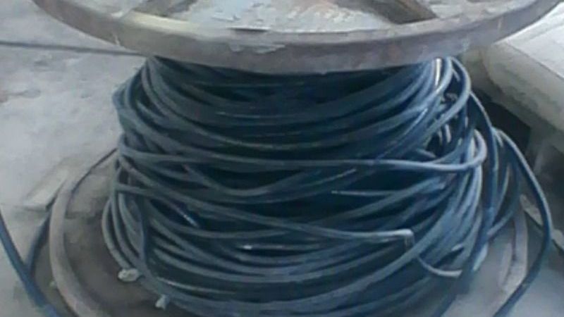 Robaron 100 metros de cable para el tendido eléctrico