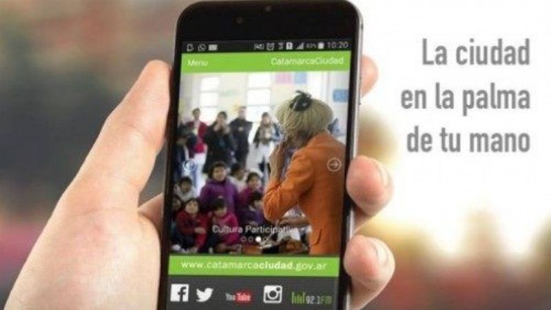 Ya está disponible la aplicación móvil “Catamarca Ciudad”