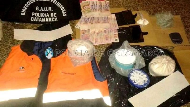 Cayó conocido vendedor de drogas en Andalgalá