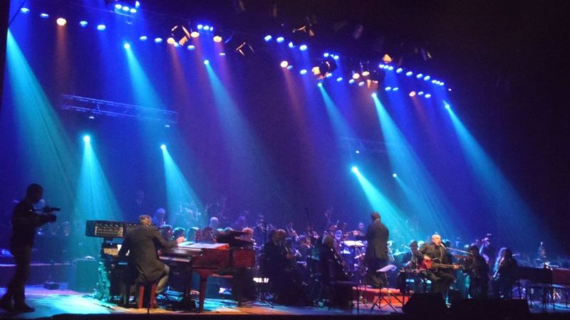 Presentación de la Orquesta Sinfónica de Ciegos y Nahuel Pennisi