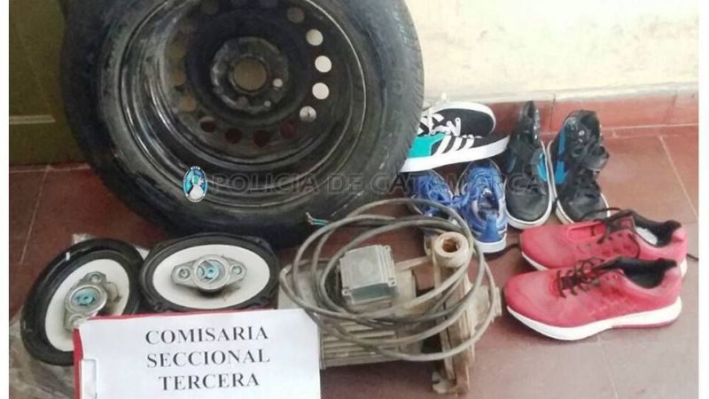 En un registro, recuperan varios elementos