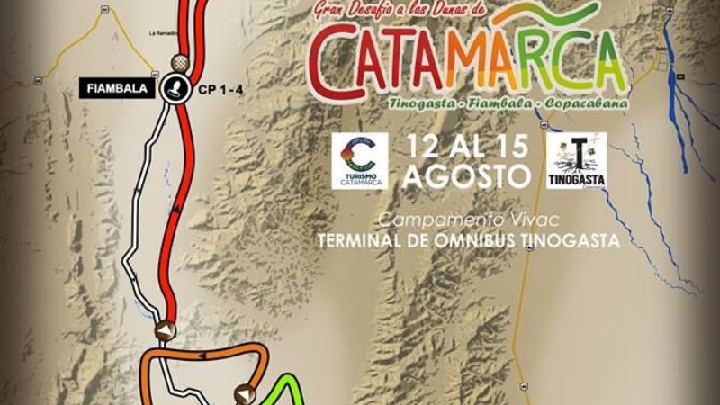 Lanzamiento "Gran Desafío a las Dunas de Catamarca"