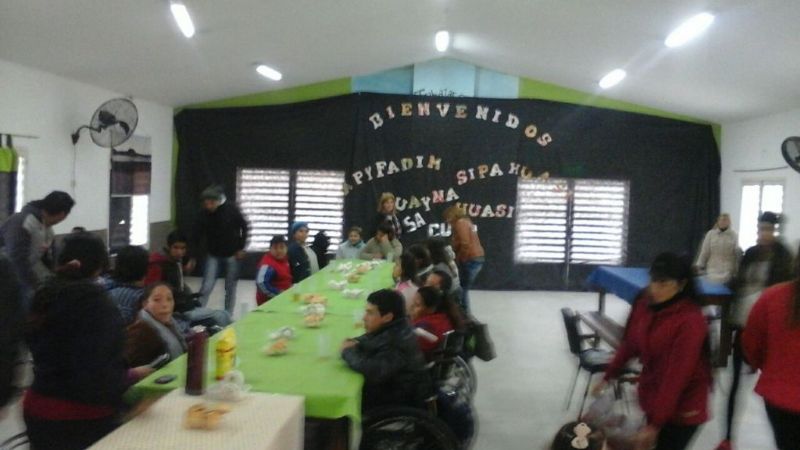 Jornada integradora junto a chicos de Apyfadim