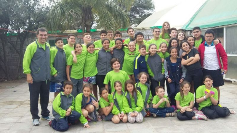 Encuentro de natación en Tiro Federal