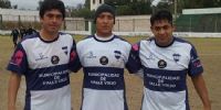 GOLEADORES DE SUMALAO: Bustamante, Paredes y Figueroa.