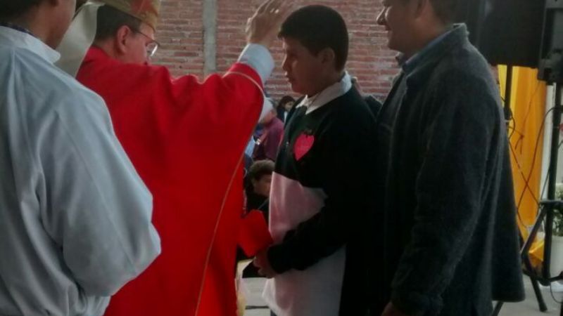 Multitudinario recibimiento a la Virgen del Valle en General Güemes