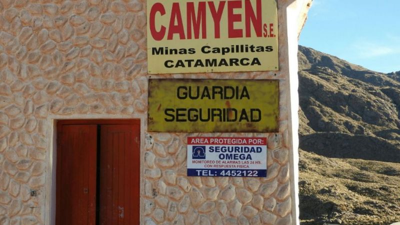 Comenzó a funcionar el destacamento en Minas Capillitas