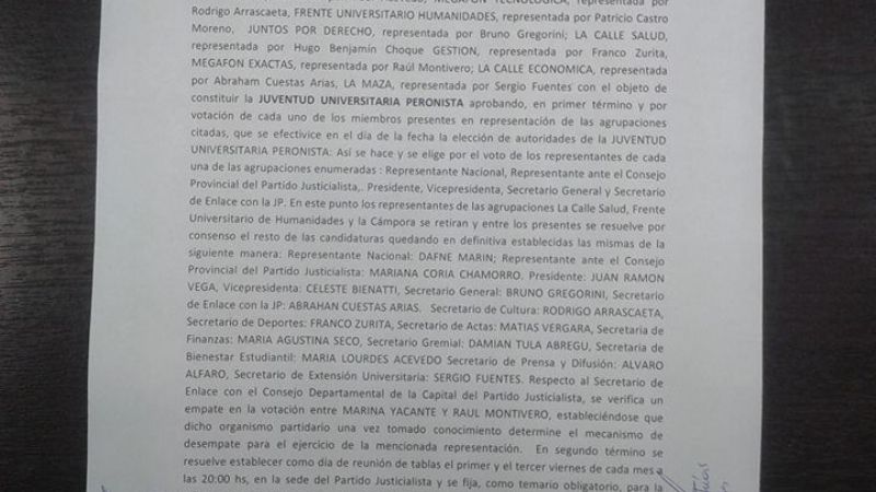 Nuevas autoridades en la JUP Catamarca